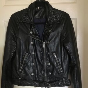 Free People ‘Ashville’ faux leather Jacket